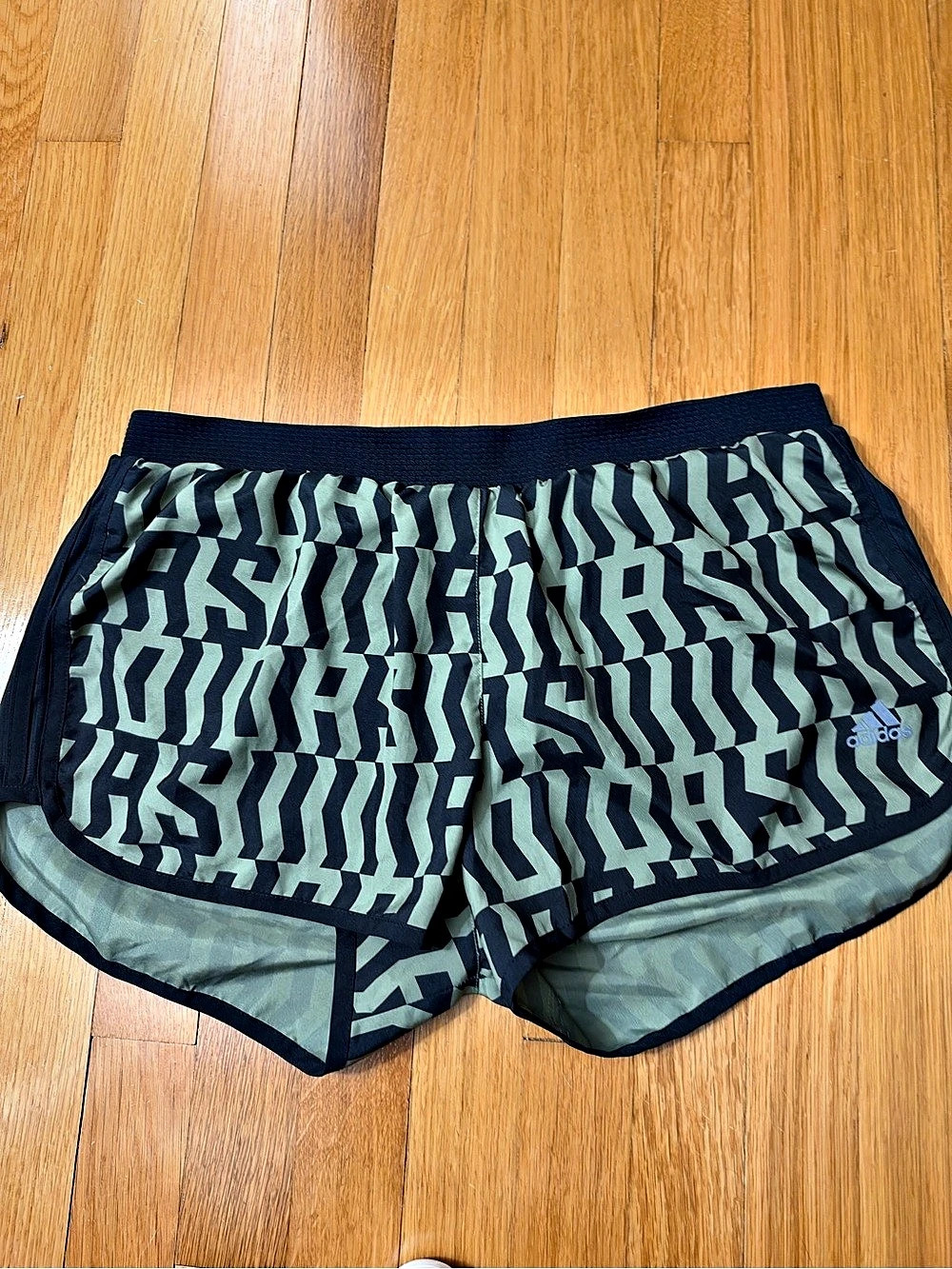 adidas Aeroready Running Shorts Women’s Geometric in Green Size Large